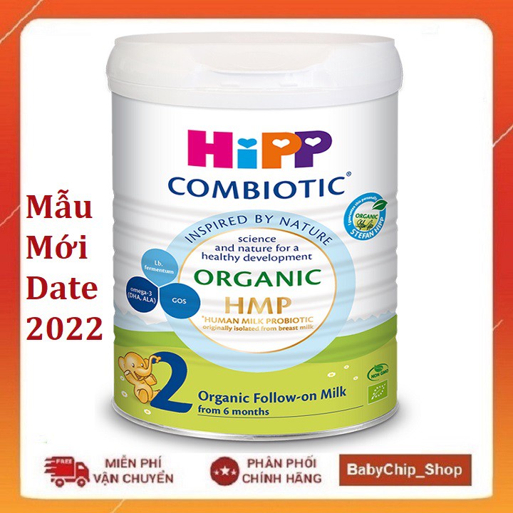 Sữa bột Hipp Đủ Só 1,2,3,4 Combiotic Hộp 350g/800g