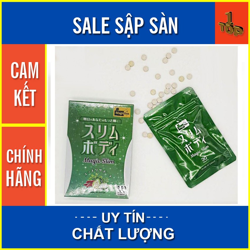 Viên Uống Hỗ Trợ Giảm Cân Magic Slim Nhật Bản - Hộp 30 viên - Top1pharmacy