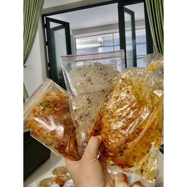 Bánh tráng cuộn gà