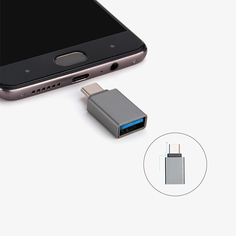 Đầu Cắm Chuyển Đổi Từ Type C Mini Sang USB 3.0 OTG USB C