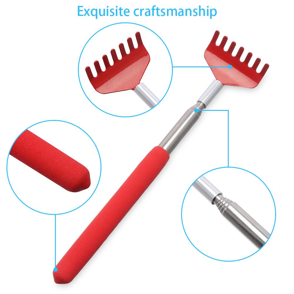 Gậy Gãi Lưng Bằng Thép Không Gỉ Mềm Mại Kích Thước 67cm OSIER1