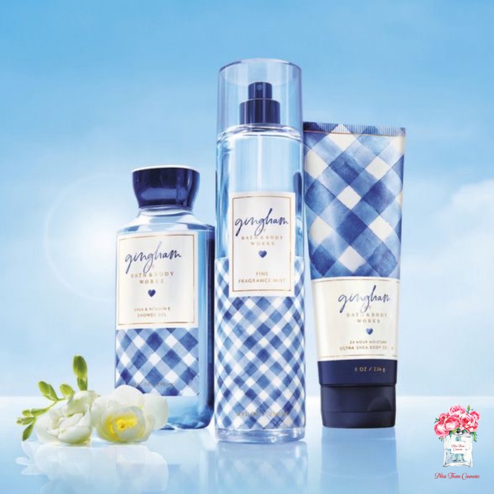 Sữa tắm Bath & Body Works Gingham Hương Thơm Thanh Khiết 295ml