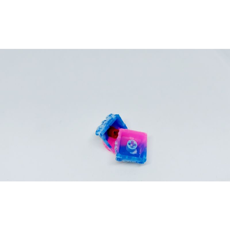 Keycap Shishi clone tone trắng hồng xanh trang trí bàn phím cơ