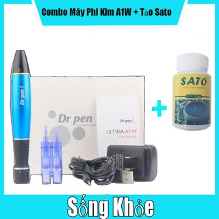 Combo Máy phi kim A1W + 1 Lọ Tảo Tặng 2 kim Nano