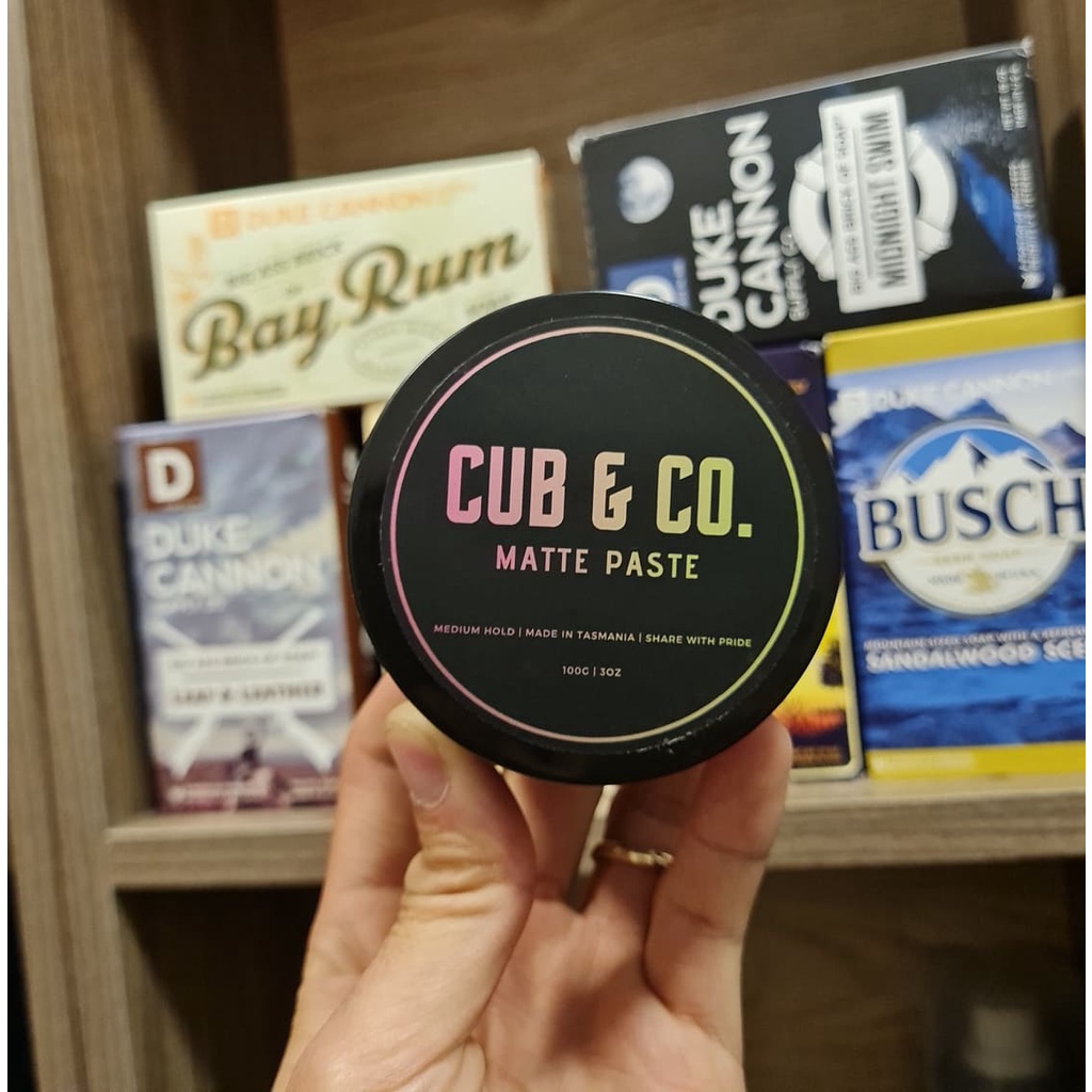 [CHÍNH HÃNG] Sáp vuốt tóc Cub Co Matte Paste 100gr cao cấp Australia