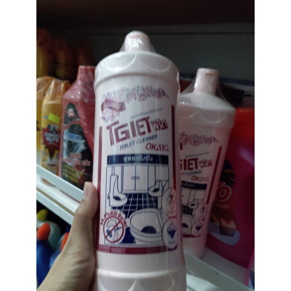 Nước tẩy đa năng Okay hồng 1000ml - Alpha