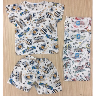 Đồ tole (lanh) ngắn bé trai có tay (15-20kg)