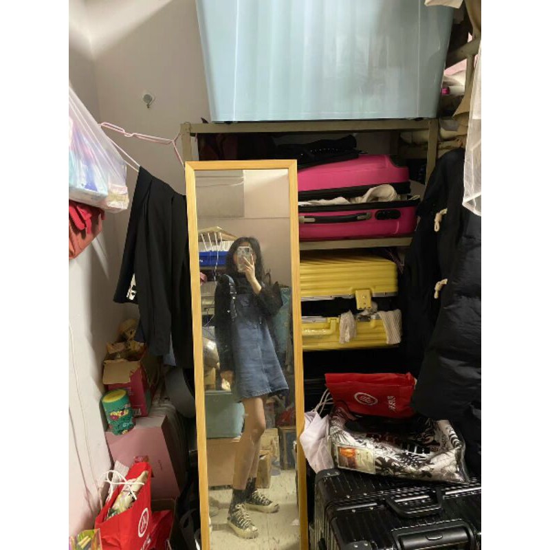 [ oder  ] Váy yếm jeans uzllang túi ngực cho nữ kèm ảnh thật | BigBuy360 - bigbuy360.vn