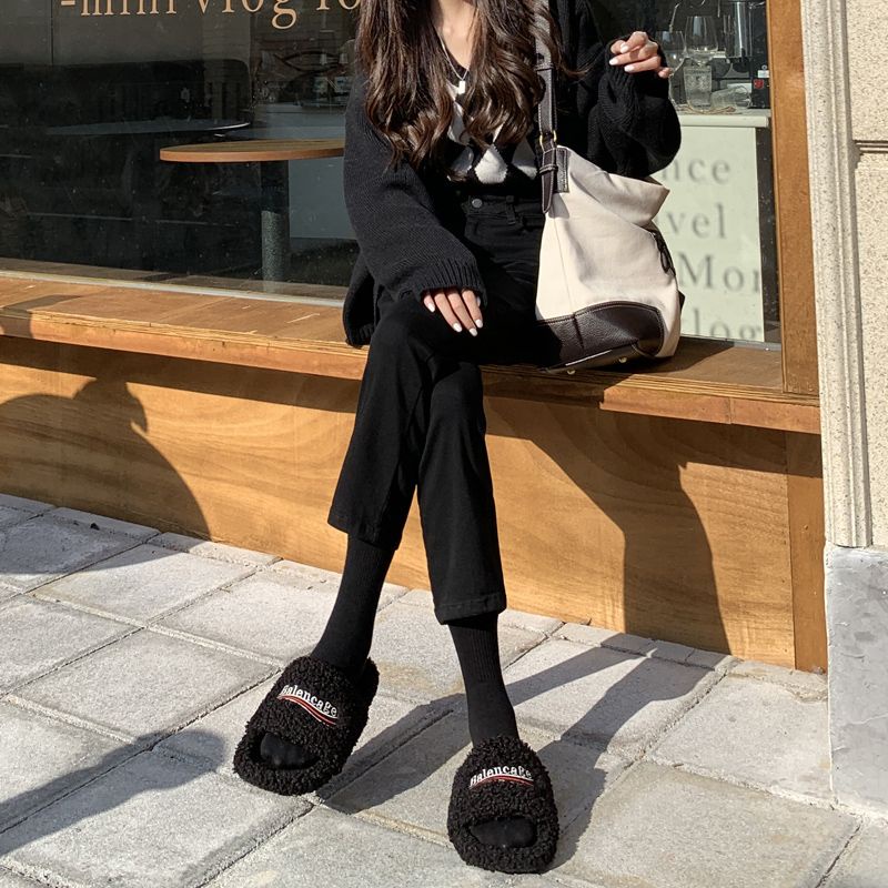 Quần jeans Đen Lưng Cao Co Dãn Thời Trang Hàn Quốc Cho Nữ