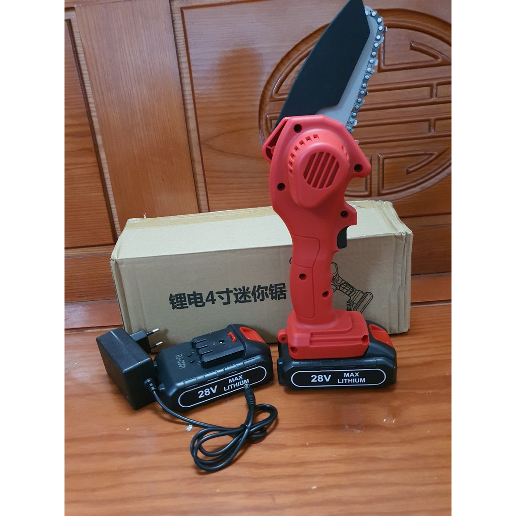 Máy cưa xích chạy pin 36v AOCHUAN, bản 1 và 2 pin