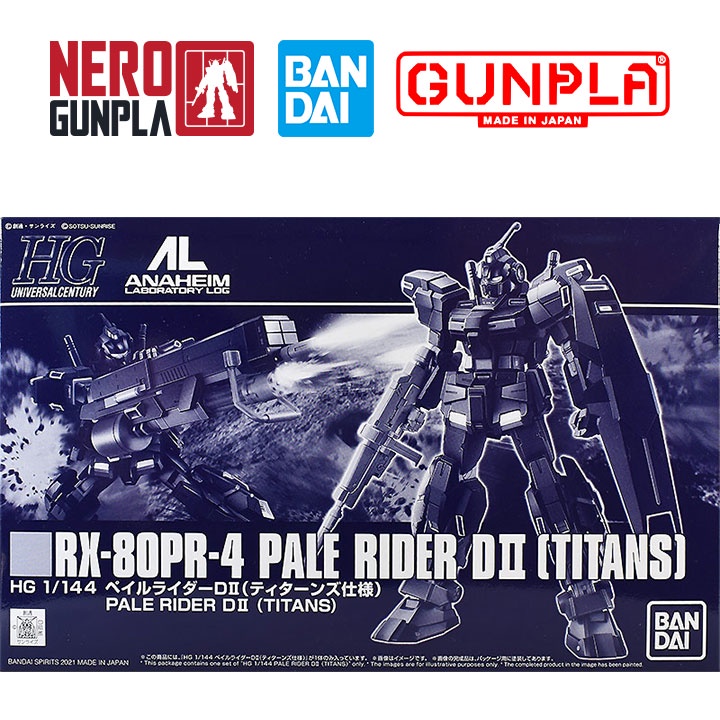 Mô Hình P-Bandai Gunpla HG UC 1/144 Pale Raider D-II [Titans]