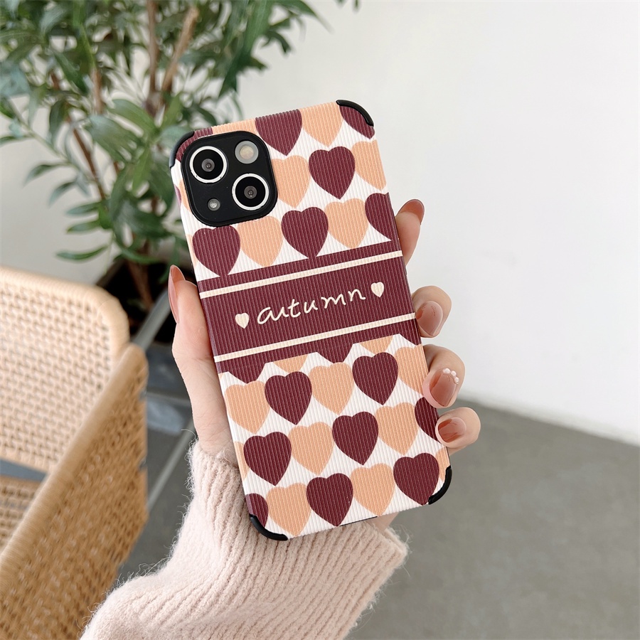 Ốp điện thoại chống sốc họa tiết trái tim cho Xiaomi Mi 9T 10T 11T 11 Lite Poco F2 Pro F3 X3 M3 M4 Redmi Note 7 8 9 9S 10 10S 9A 9C