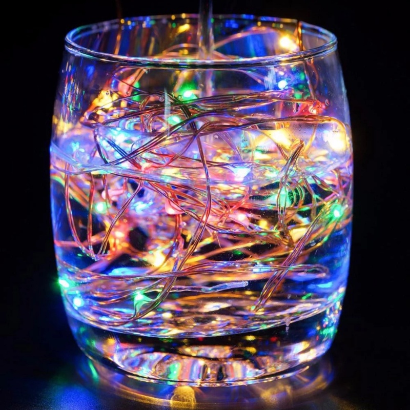 5 / 10M Dây Đèn Led Bằng Dây Đồng Trang Trí Giáng Sinh