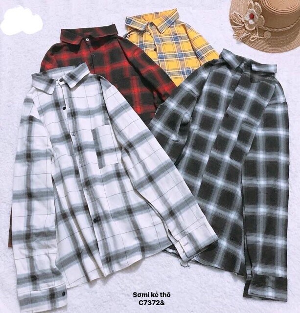 Áo sơmi nam kẻ dài tay  -HS/C Hàng hot | BigBuy360 - bigbuy360.vn