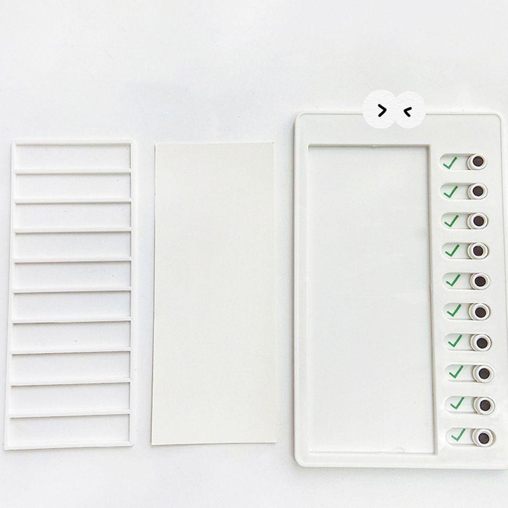 Tấm bảng ghi chú nhắc nhở MMULCK kiểm tra danh sách việc làm DIY bằng nhựa giấy dành cho chăm sóc bé và người lớn tuổi