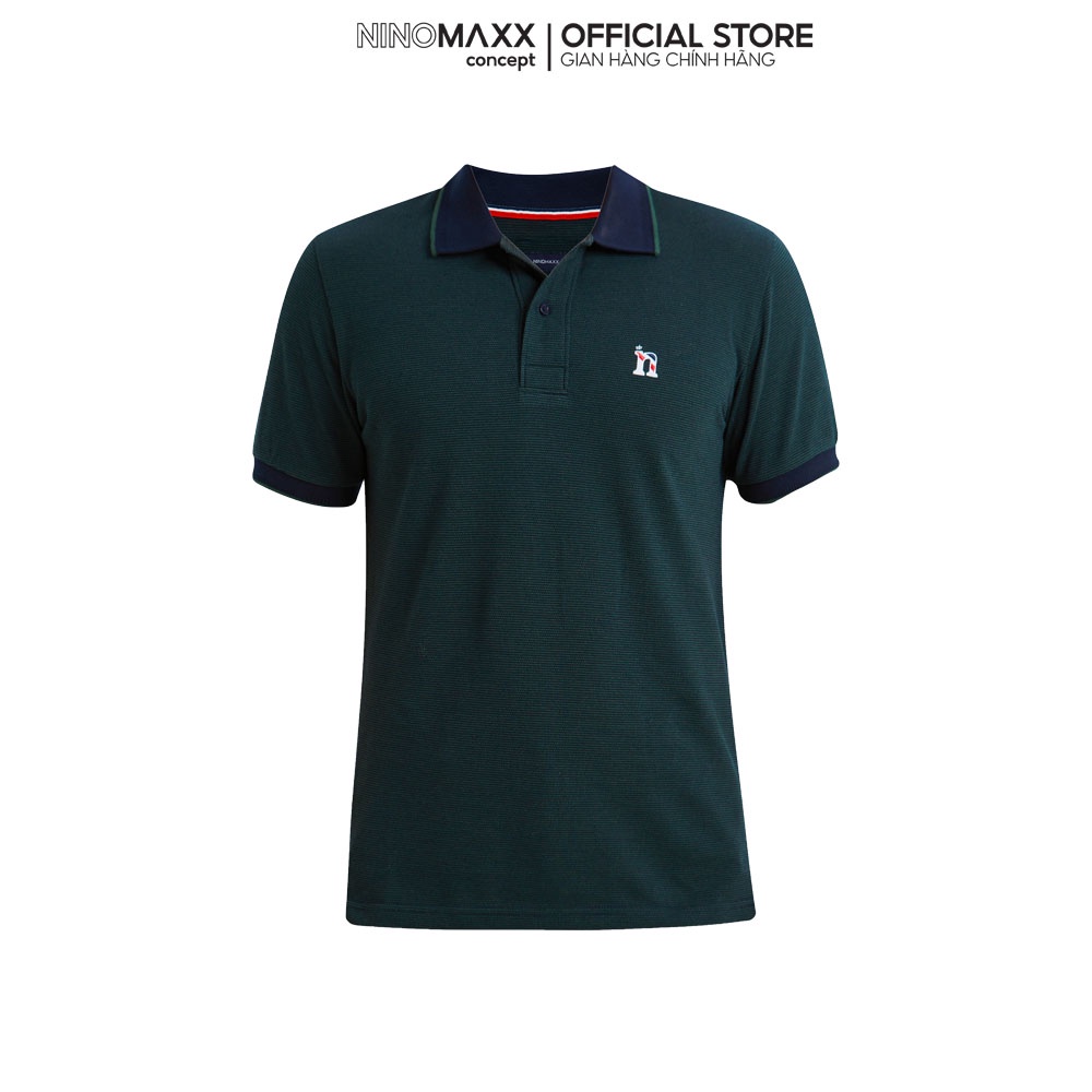 NINOMAXX Standard Polo - Áo polo Nam tay ngắn cổ bẻ dáng trẻ trung 2009019
