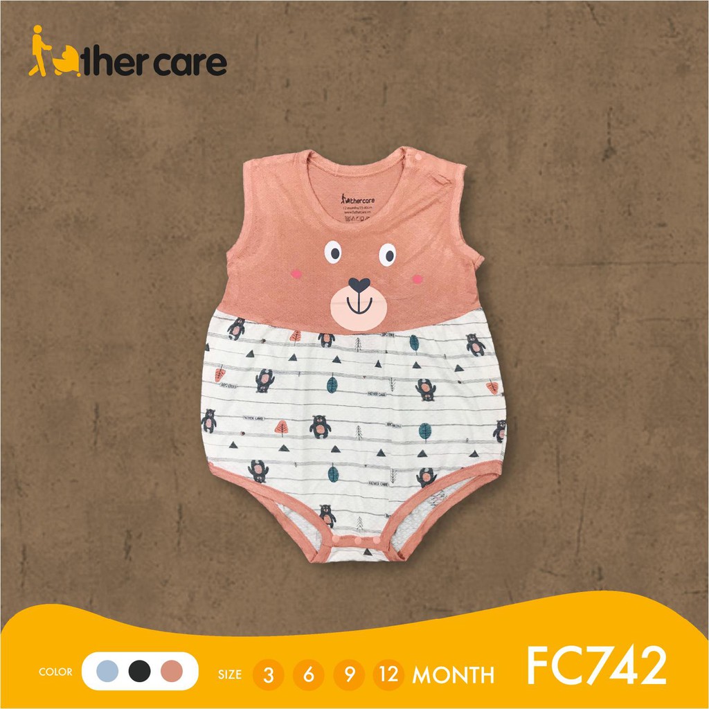 Body FatherCare ba lỗ Gấu FC742