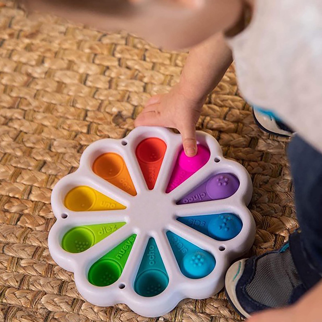 Layor1 Con Quay Đồ Chơi Fidget Spinner Đơn Giản Vui Nhộn Pop Móc Khóa