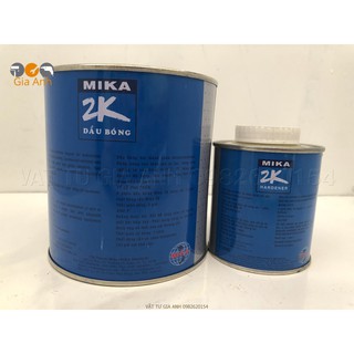 Dầu Bóng 2k Mika (2 Thành Phần)