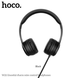 Headphone Tai nghe chụp tai có míc dàm thoại Hoco W21 hàng chính hãng