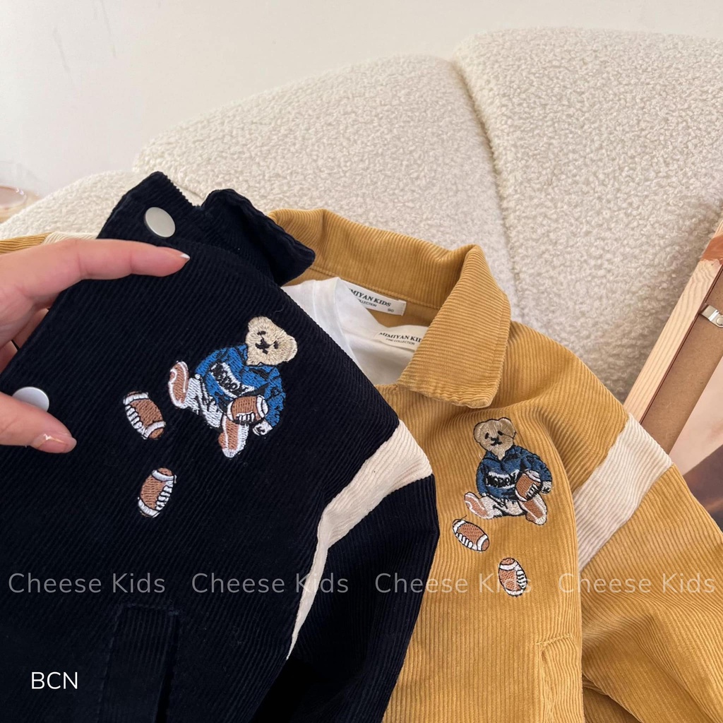 Áo khoác bomber cho bé , áo khoác mùa đông cho trẻ em EMBES KIDS 11kg đến 31kg