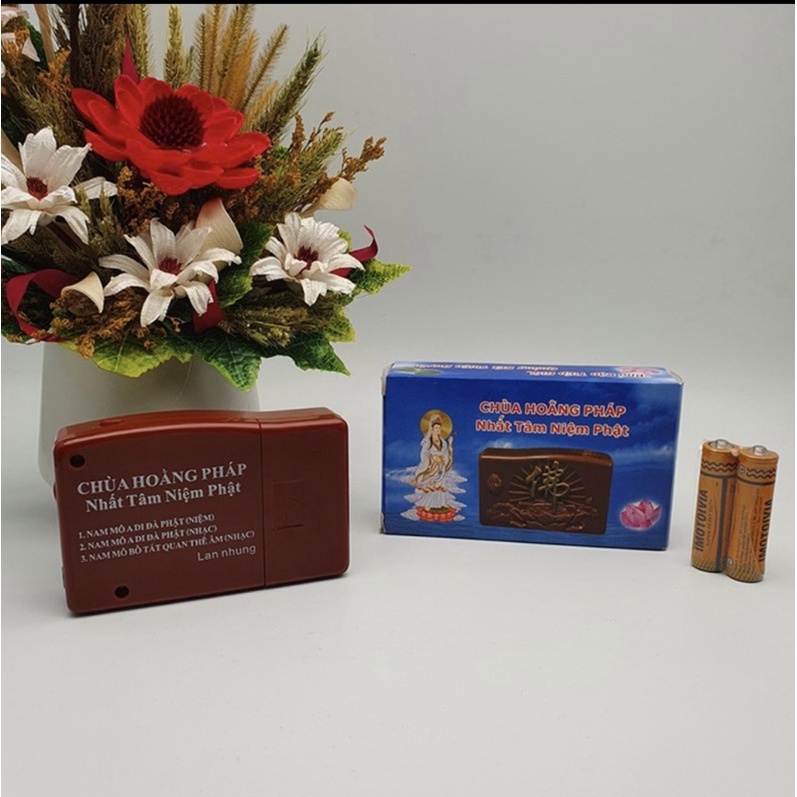 Máy Niệm Phật-Nghe Pháp Cài Sẵn Bài Kinh Chùa Hoằng Pháp