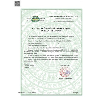 SIRO HO XẠ CAN DIVA