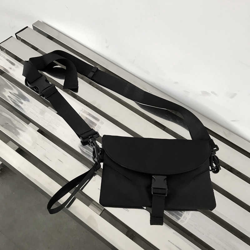 Túi Đeo Chéo Cá Tính Phong Cách Hip Hop Hàn Quốc Cho Nam Nữ 12784