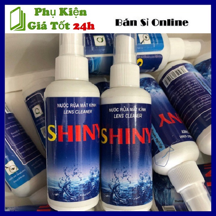 Dung Dịch Vệ Sinh Kính Mắt Shiny - Nước Rửa Kính Dạng Xịt - Tiện Dụng