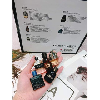 Set Nước Hoa Macy's Fragrance Sampler For Him
