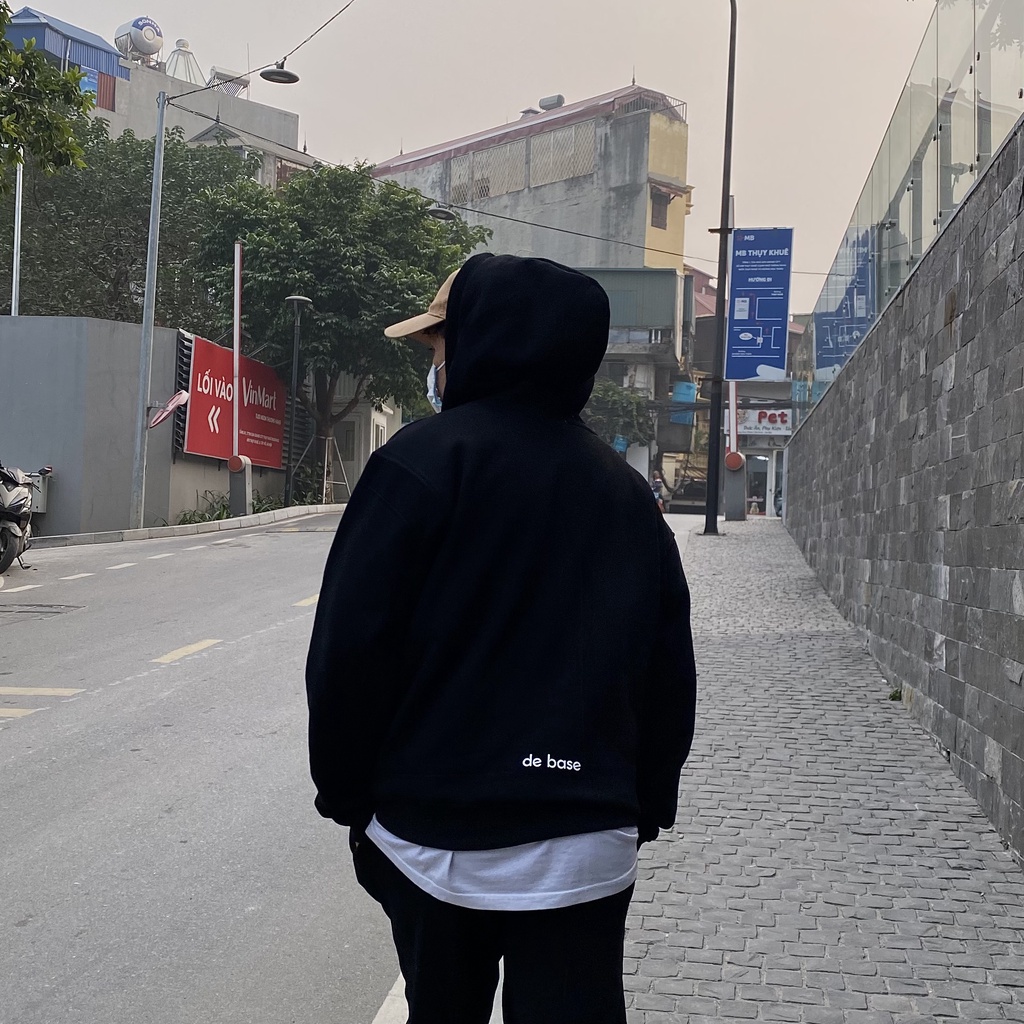 Áo Hoodie - NON-LOCALBRAND Hoodie - De Basé