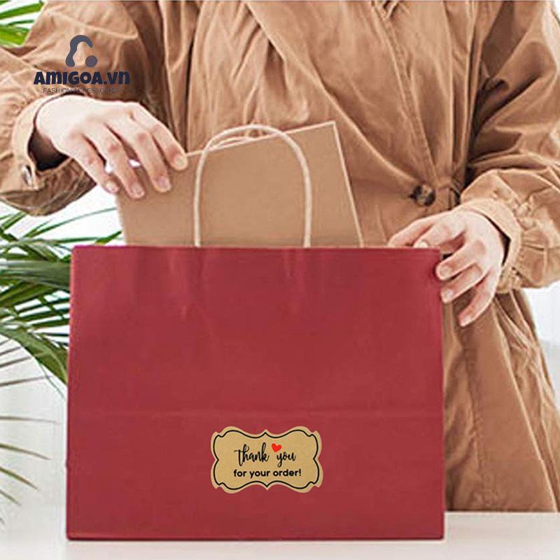✨✨Set 500 miếng dán trang trí hình chữ Thank you nhỏ gọn