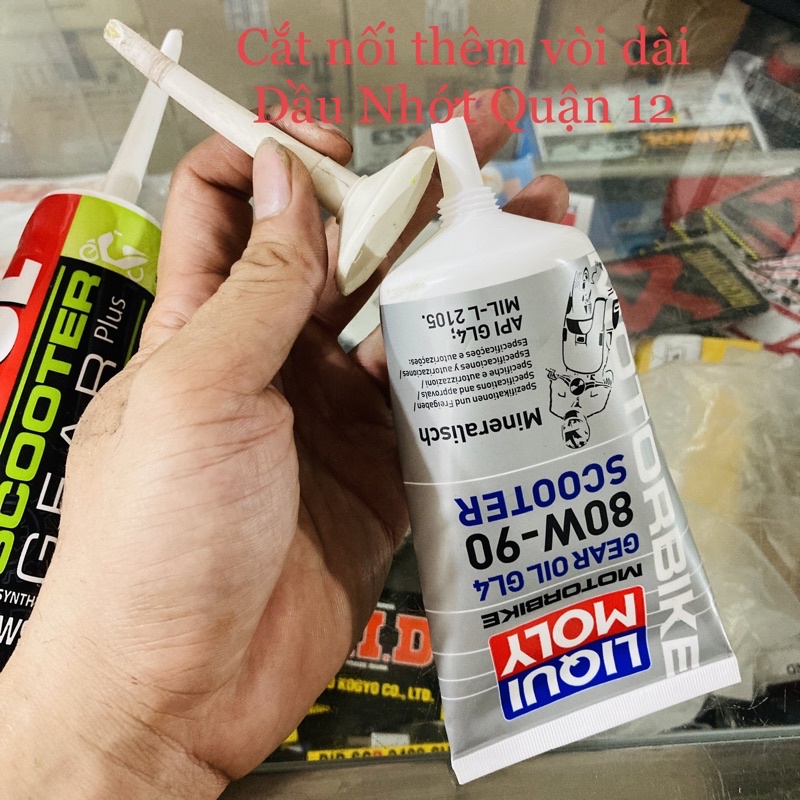 Nhớt Láp Hộp Số Xe Tay Ga Liqui Moly Motorbike Gear Oil GL4 80W90 Scooter 1680 150ml