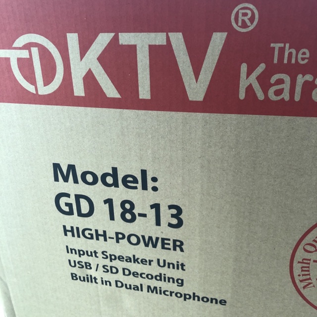 Loa kéo KTV GD 18-13