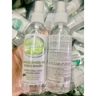 Rửa tay khô hapicare 100ml