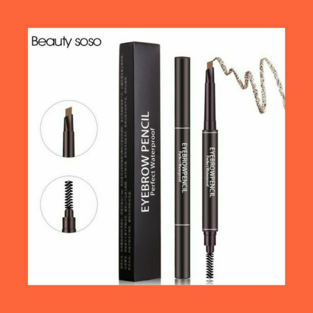 🌺🌷Chì kẻ lông mày ngang 2 đầu,chống trôi nước Beautysoso