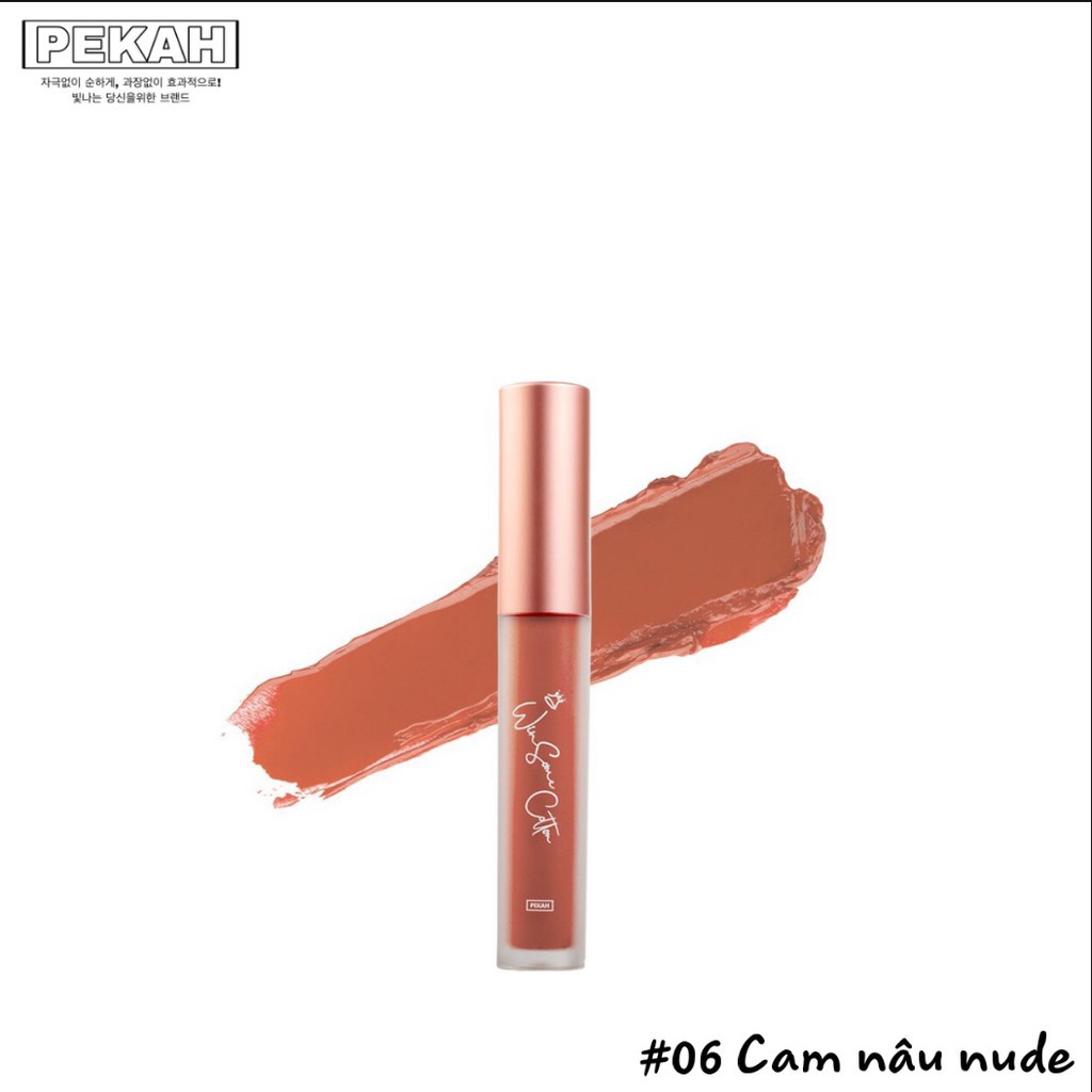 Son Kem Lì Mịn Môi PEKAH Winsome Cotton Tint Hàn Quốc 4.5g - Khongcoson