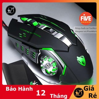 Chuột game thủ cực bền thiết kế độc lạ có LED nhiều màu