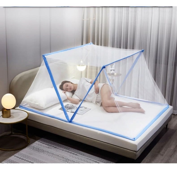 Màn Lưới Chống Muỗi Gấp Gọn Tiện Dụng, Màn Chụp Gấp Gọn Thông Minh