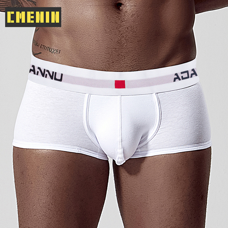 CMENIN Quần Lót Boxer Nam ADANNU In Chữ Thời Trang Gợi Cảm Thoải Mái Ad45