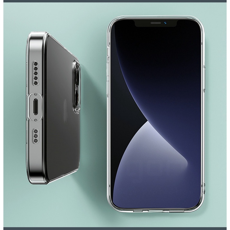 Ốp Lưng Silicon TPU trong suốt GOR cho iPhone 14 Pro Max/ 14 Pro/ 14 Max