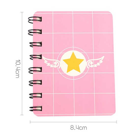 Sổ mini Sakura Thủ Lĩnh Thẻ Bài  mẫu 1