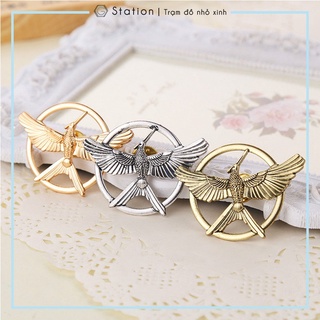 Pin cài áo chim Húng nhại Mockingjay phim The Hunger game - Hàng nhập khẩu