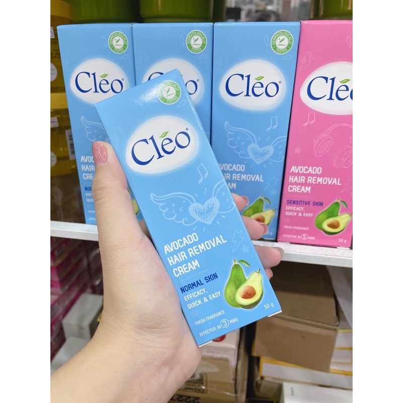 Kem Tẩy Lông Nách - Tay - Chân Cleo Avocado