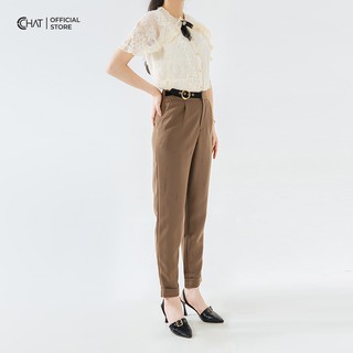 Quần baggy cạp phối đai CCHAT