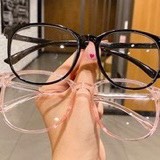 Mắt kính gọng vuông tròn trong suốt NPPK006
