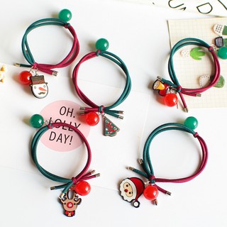 Dây cột tóc Giáng sinh Noel  siêu dễ thương chắc chắn