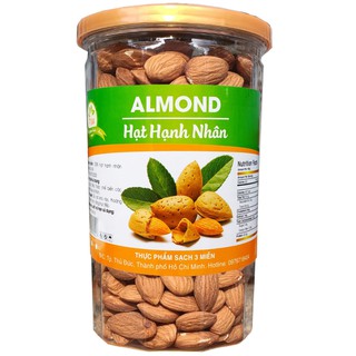 500g hạnh nhân đã tách vỏ sấy chín rất tốt cho sức khỏe thương hiệu TPS