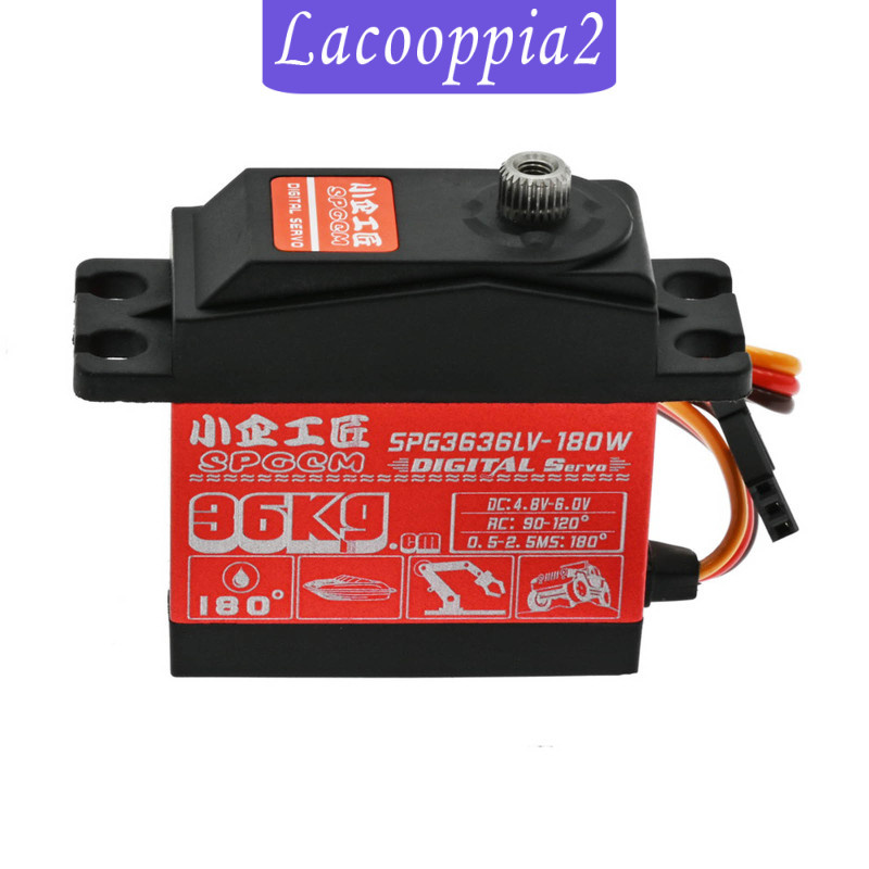 Động Cơ Servo Kỹ Thuật Số Lacooppia2 36kg (180) Cho Mô Hình Máy Bay Điều Khiển Từ Xa