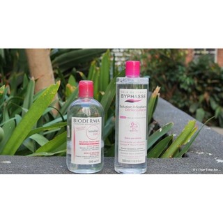 Nước tẩy trang BYPHASSE Solution Micellaire Face 500ml/100ml
